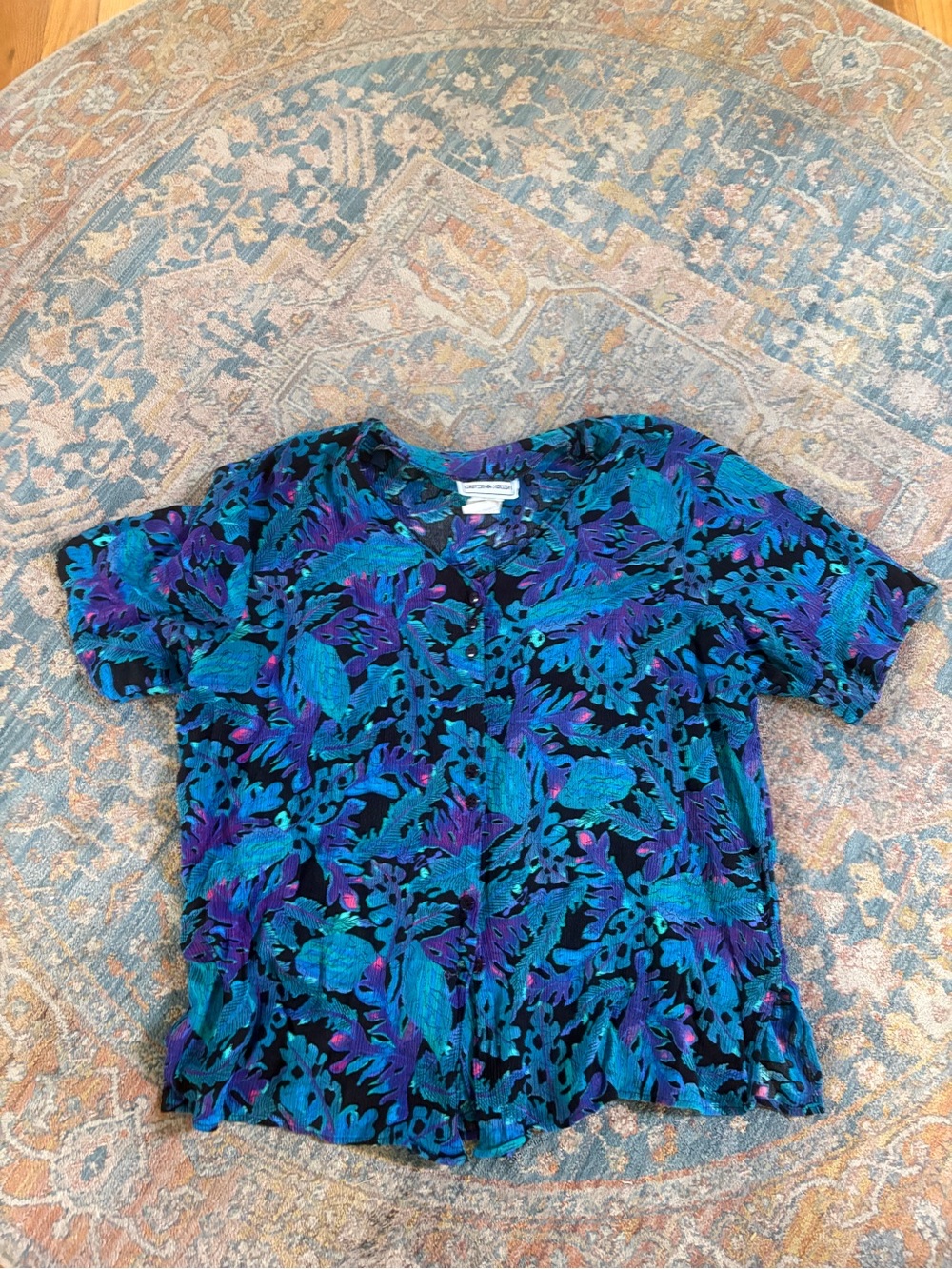Vintage California Krush Tropical Button Down